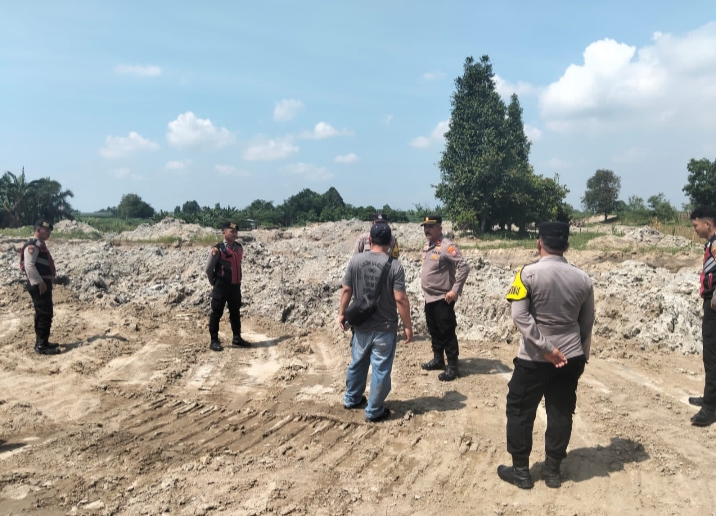 Polresta Deli Serdang Gencarkan Patroli Gabungan di Lokasi Galian C Bantaran Sungai Ular