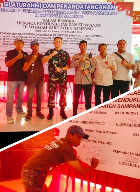 Kapolres Sampang AKBP Hartono, S.Pd, MH bahwa tidak adanya niat mengabaikan keberadaan wartawan maupun LSM, kami sangat senang dan sangat menghargai teman-teman media
